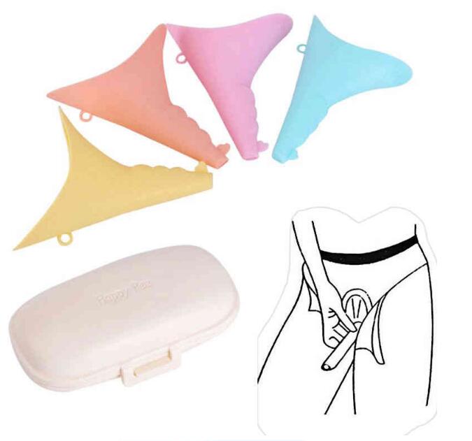 Ansblue High Quality Portable Women Camping Urine Funnel
