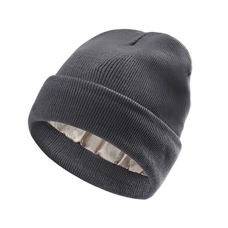 Unisex Adult Knit Cuffed Beanie Hat