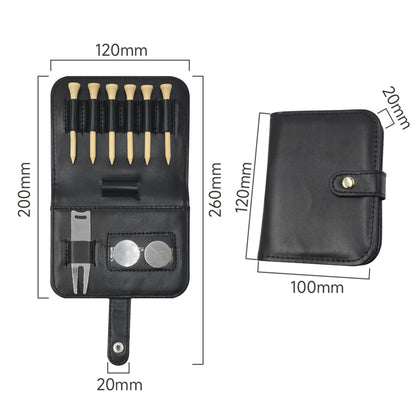 Golfing Accessories W/PU leather Pouch