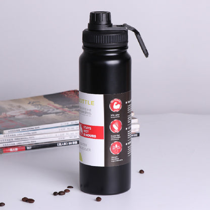 600ML/20oz 304 Stainless Steel Tumbler Vaccum Insulated Water Bottle For Outdoor Home Office Or Car