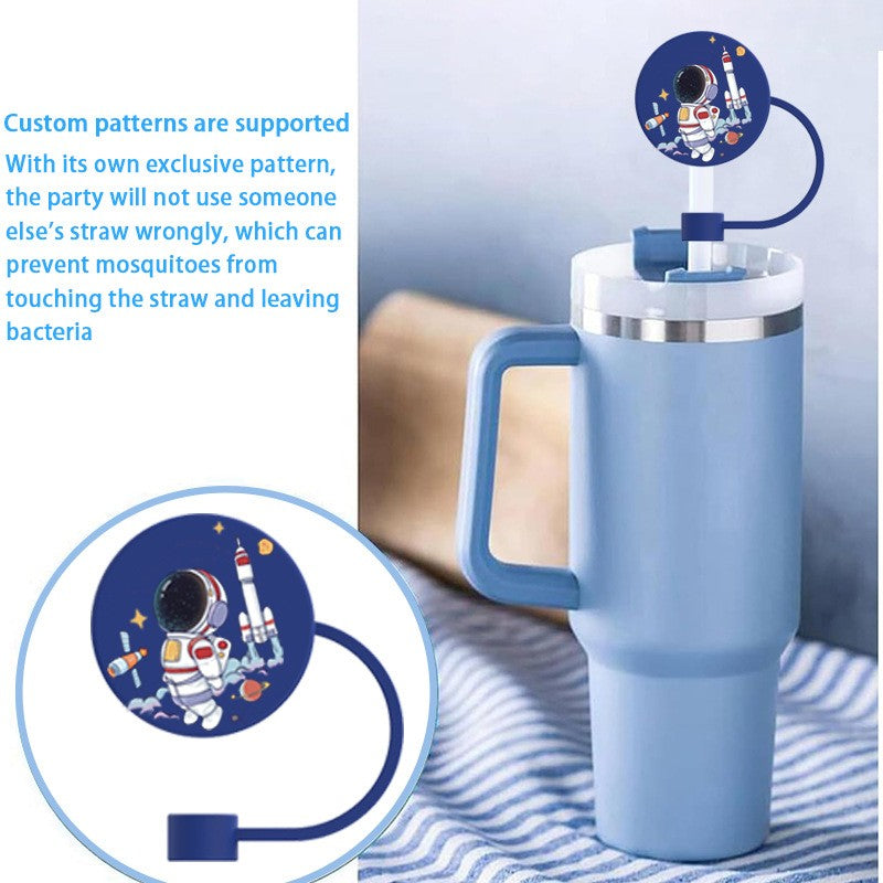 Silicone Straw Covers Cap