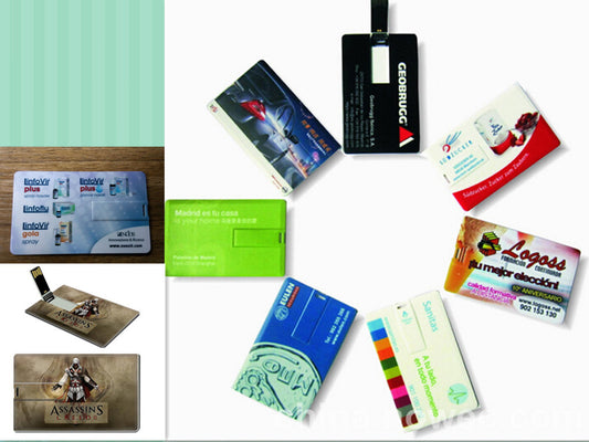 8 GB Credit Card Shaped Flash Drive