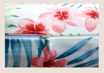 Full Printed 20 x 26" Premium Doughnut Polyester Short Plush Throw Pillowcase W/Hidden Zipper