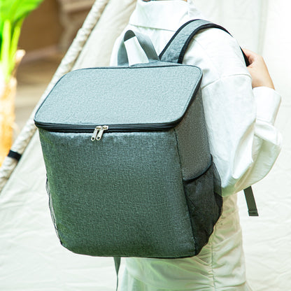 Rectangle Waterproof Insulated Cooler Backpack