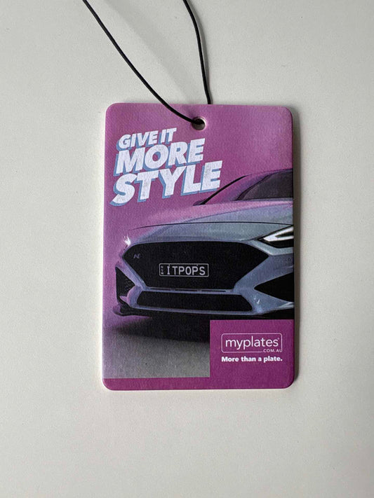 3'' x 4'' Rectangle Shaped Air Freshener