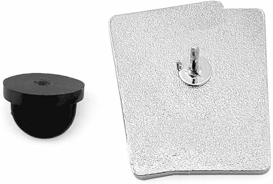 Custom Black Pair of Aces Poker Cute Enamel Lapel Pins Brooch Pin Badge