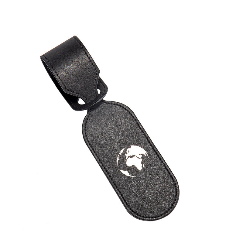 Oval Shape Microfiber Luggage Personalizable Travel ID Tag For Travel Business Trip