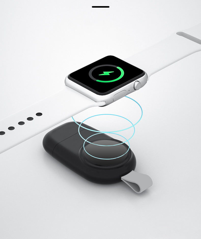 Magnetic Wireless Watch Charger Wireless Charging Pad Travel Charger-Screen Printed