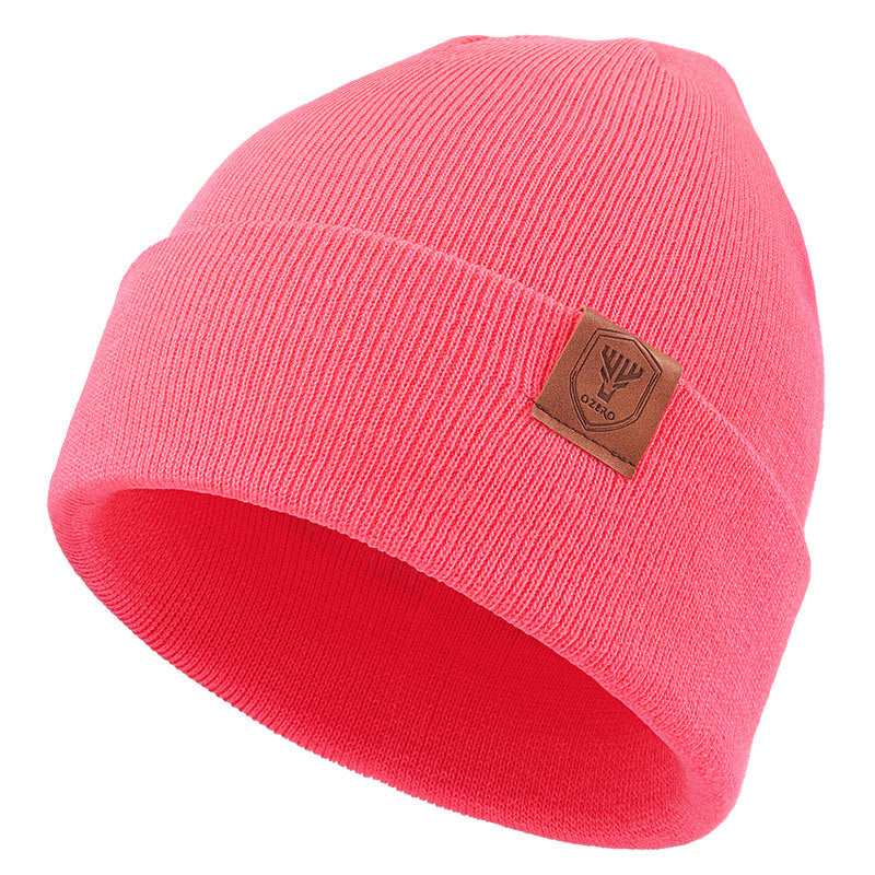 Unisex Adult Knit Cuffed Beanie Hat