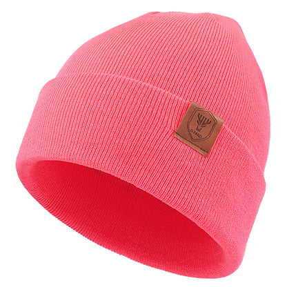 Unisex Adult Knit Cuffed Beanie Hat