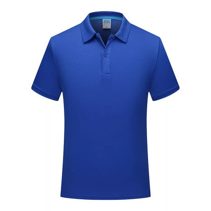 Men's 6 oz. Regular-fit Short-Sleeve Polyester Lapel Polo Shirt