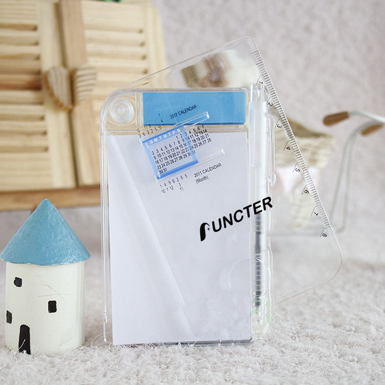 Office Stationary Memo Pad w/Ruler & Calendar