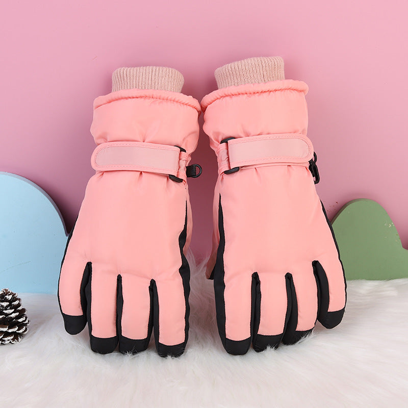 Ski Gloves Warm Waterproof Touchscreen Gloves