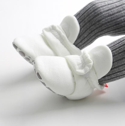 Cotton Baby Booties (12-18m)
