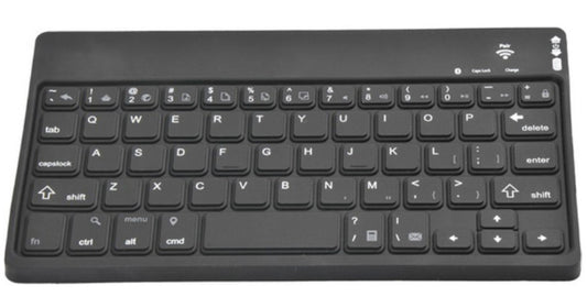 7-13/16" Portable Wireless Silicone Keyboard 59 Keys