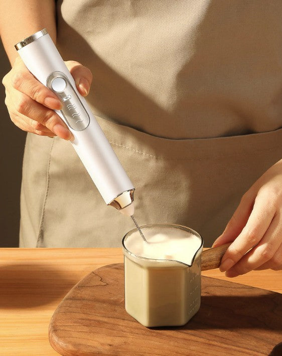 Handheld Milk And Coffee Frother Drink Mixer Electric Whisk Foam Maker Eggbeater