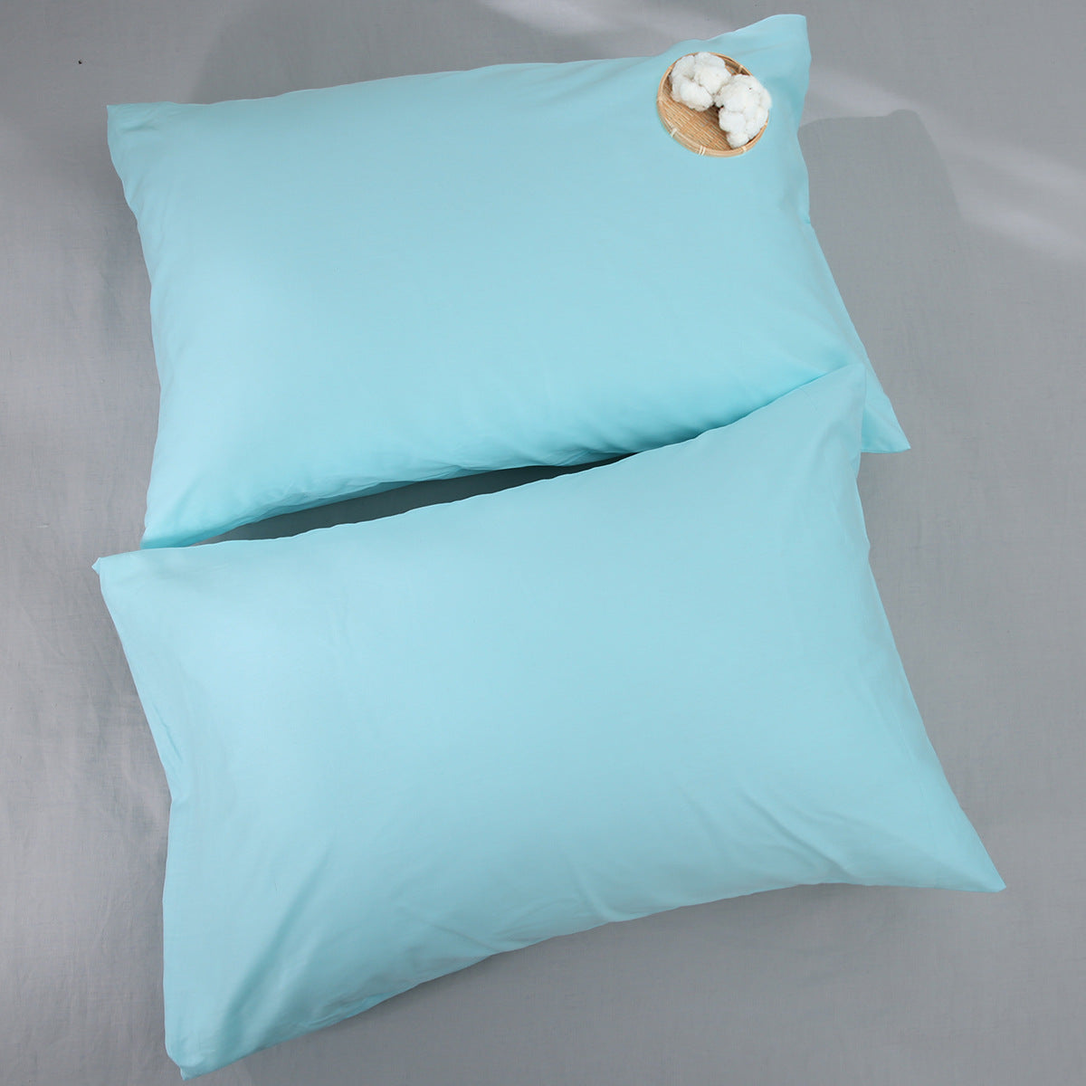 20 x 26" Embroidery Premium Square Cotton Throw Pillowcase - Envelope Closure