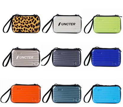 Hard Shell Cosmetic Purse Mini Shoulder Handheld Coin/Phone Storage