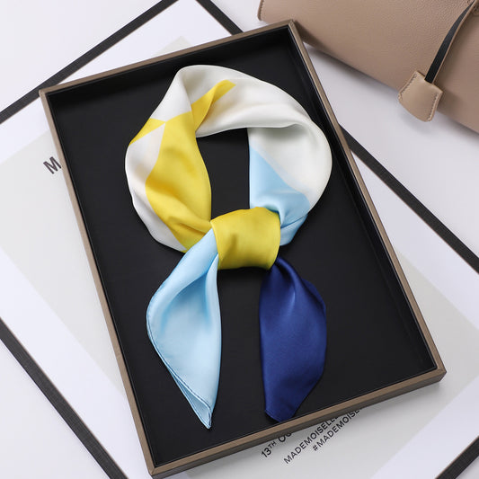 28" x 28" Stain Square Scarf Neck Scarves Kerchief Neckerchief Headband Handbags Wrap Scarf #35