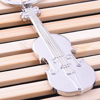Hot Sale Violin Shaped Key Chain