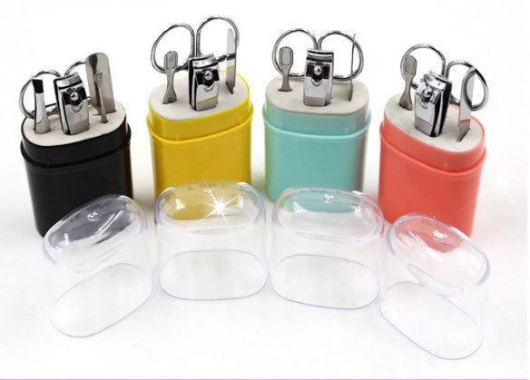 Plastic Bucket Cover Box Nail Scissors