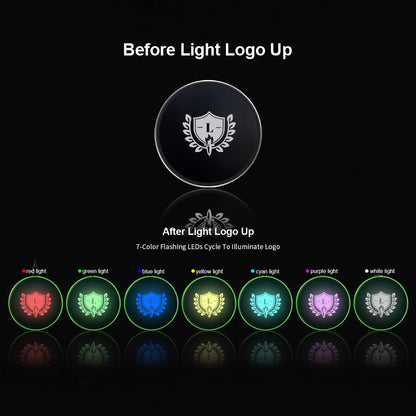 7 Color Flashing LED Light Up Wireless Charger