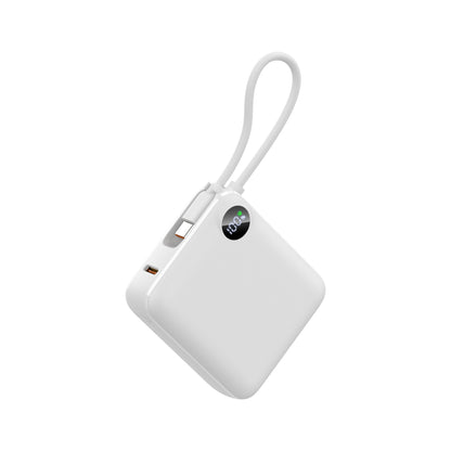 10000mAh Portable 22.5W PD Fast Charging LED Display Powerbank w/ Charging Type-C Cable