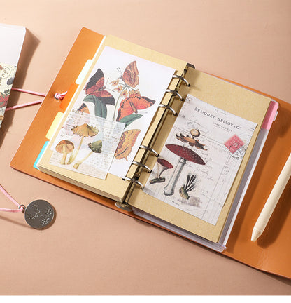 A5 PU Leather Notebook Journal Rope Closure