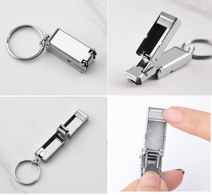 Mini Stainless Steel Nail Cutters Keychain