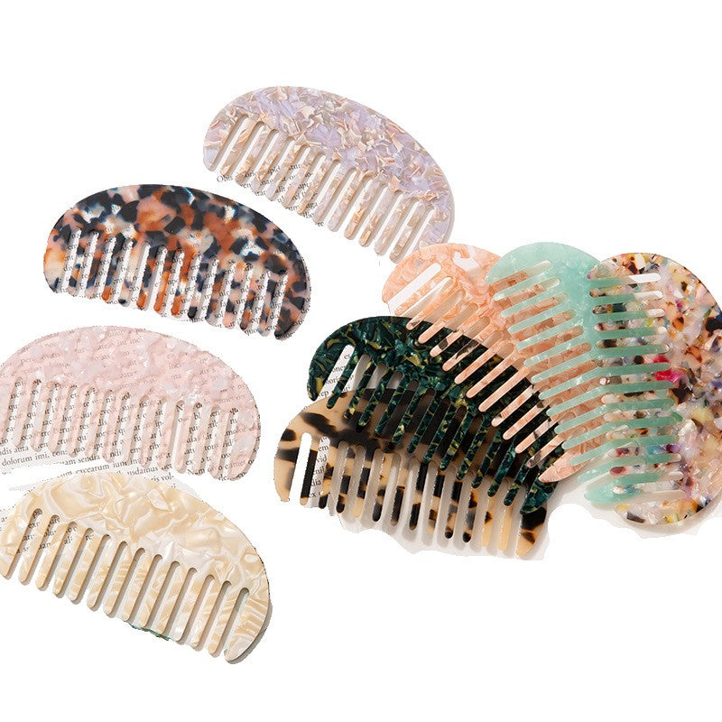 Mini Travel Hair Comb Pocket Comb for Wet and Dry Hairs