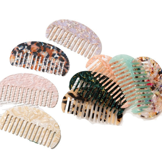 Mini Travel Hair Comb Pocket Comb for Wet and Dry Hairs