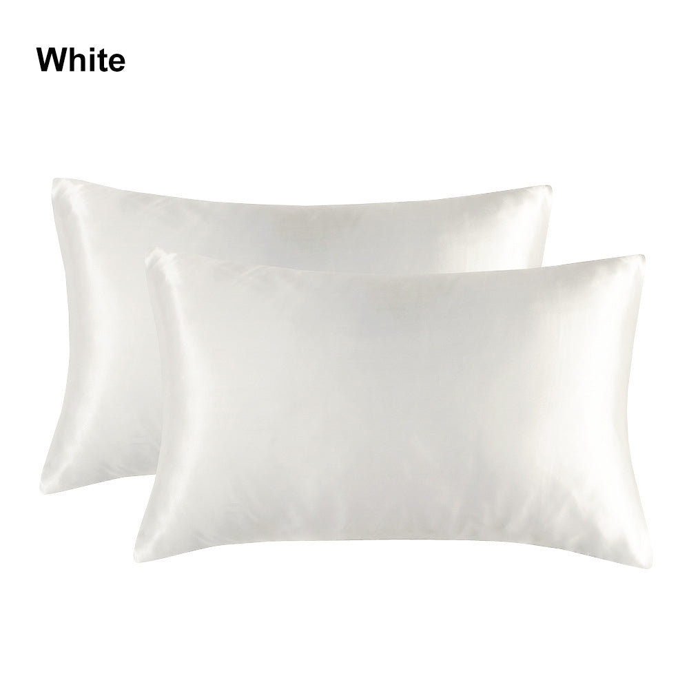20 x 36" Premium Square Satin Silk Throw Pillowcase - Envelope Closure