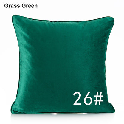 Full Printed 17.7 x 17.7" Premium Square Dutch Velvet Throw Pillowcase With Hidden Zipper