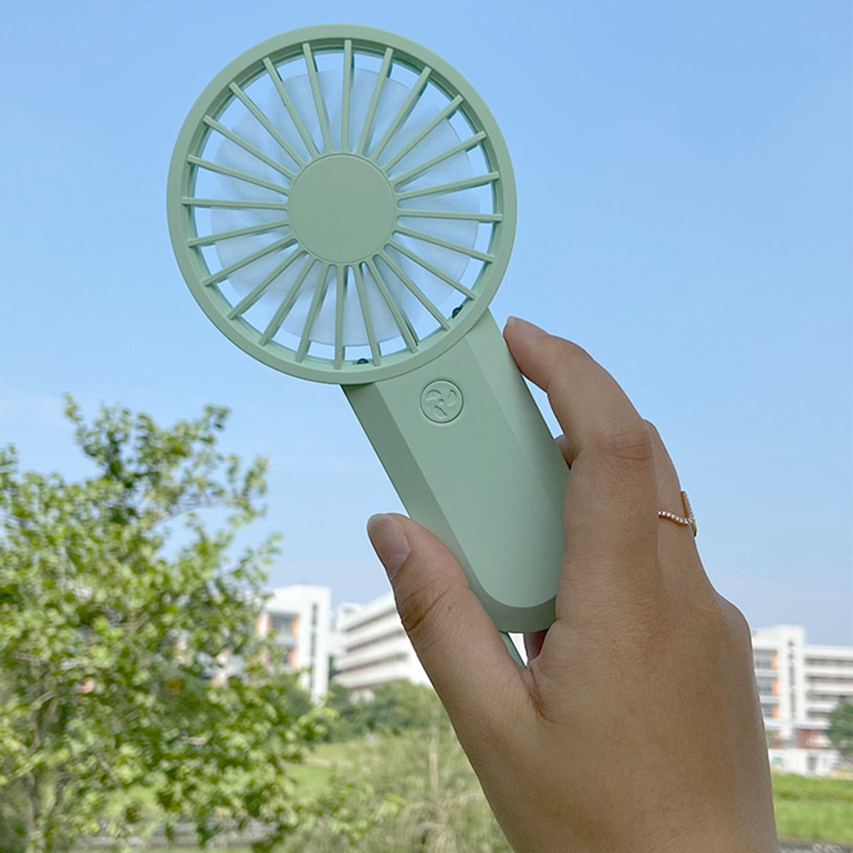 Mini Portable Fan Pocket Fan with Carabiner