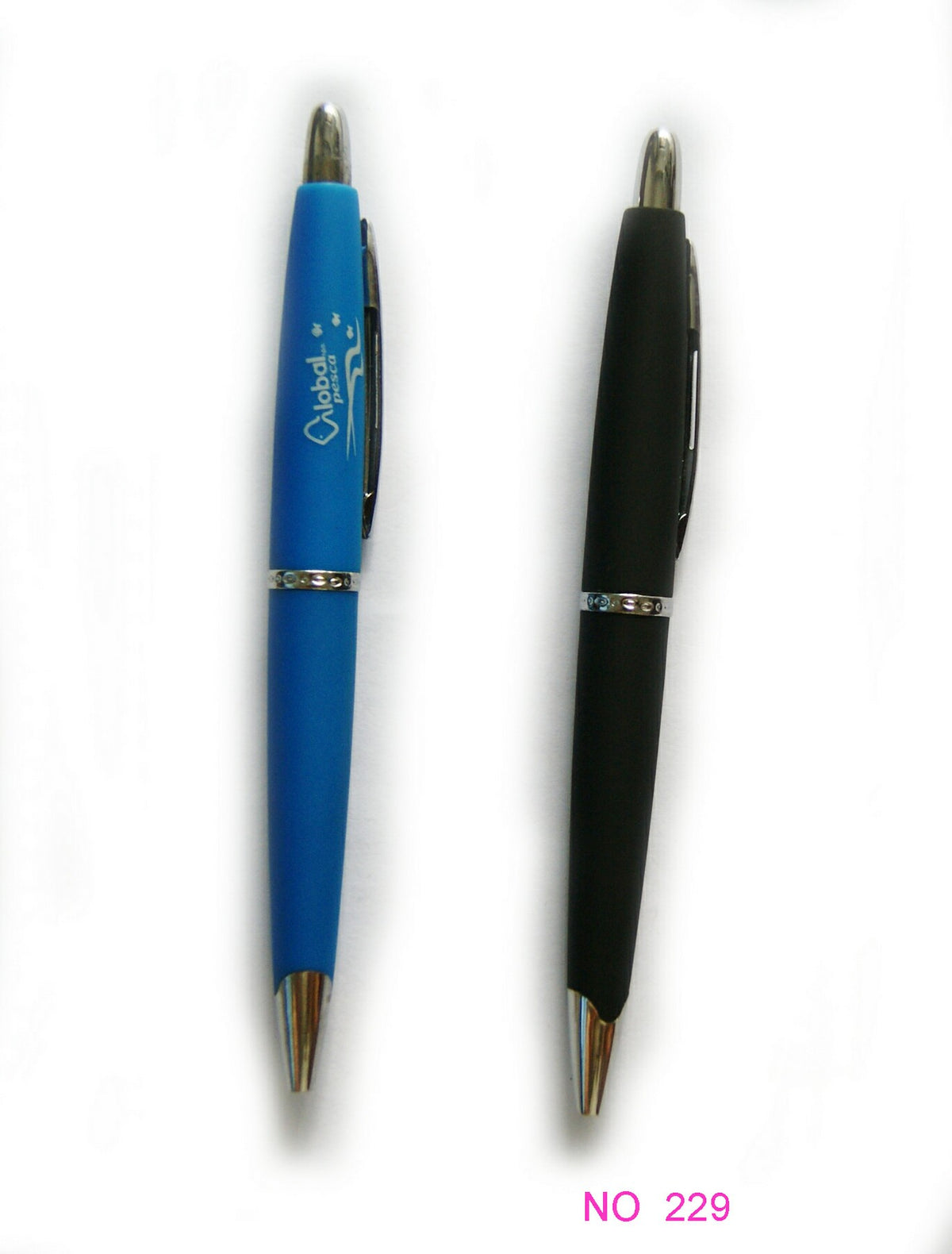 Rubber Touching Retractable Ballpoint Pen