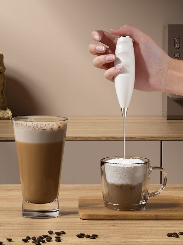 Handheld Milk And Coffee Frother Drink Mixer Electric Whisk Foam Maker