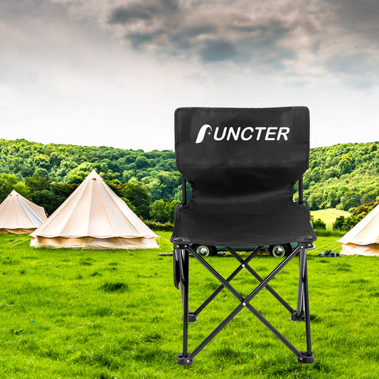 Portable Oxford Cloth Folding Camping Chair With Bag - Size L