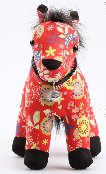 10" Big Stuffed Toy Horse