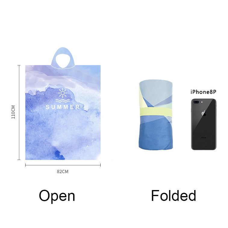 Custom Quick Dry Surf Robe Changing Towel