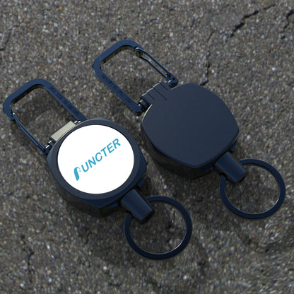 Outdoor Retractable Reel Key Holder ID Badge Holder Reel