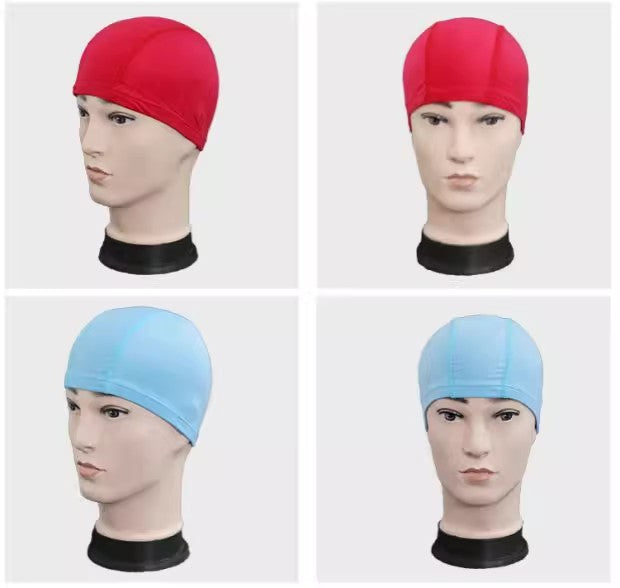 Universal Polyester Swim Cap For Adults