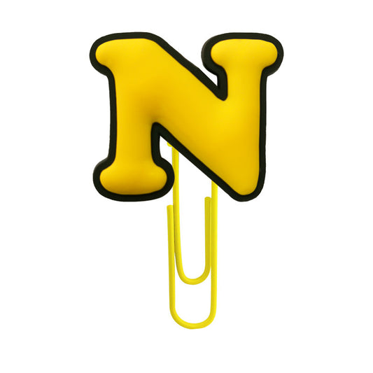 Patch Letter Series - Letter N Paper Clip