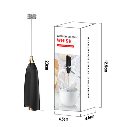 Handheld Milk And Coffee Frother Drink Mixer Electric Whisk Foam Maker