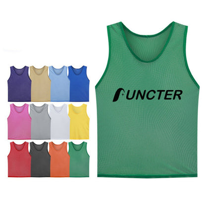 Custom Mesh Polyester Scrimmage Practice Vests Soccer Bib for Children