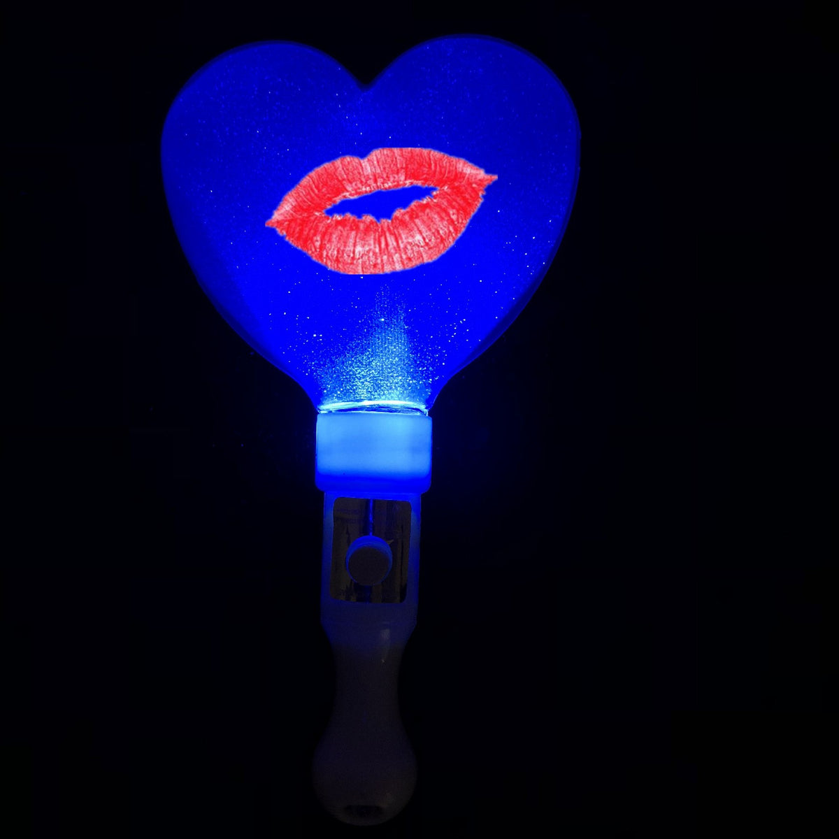 Light Up Heart Glow Stick LED Flashing Hand Wand for Concerts Parties Festivals