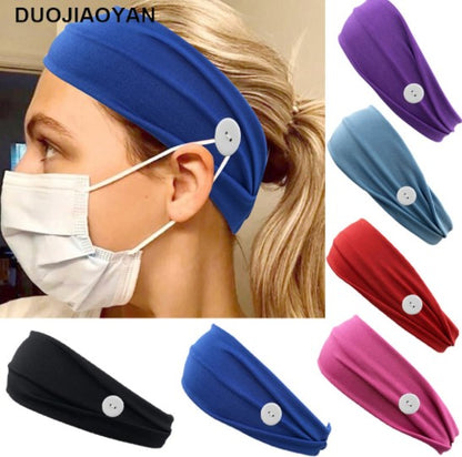 Mask Anti-Button Headband