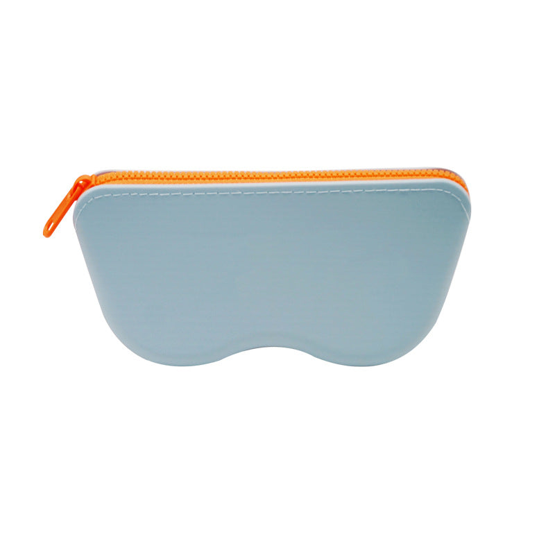 Portable Glasses Case Sunglasses Pouch Eyeglass Zippered Carrying Case