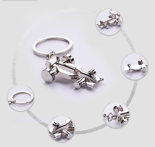 F1 Shaped Key Chain