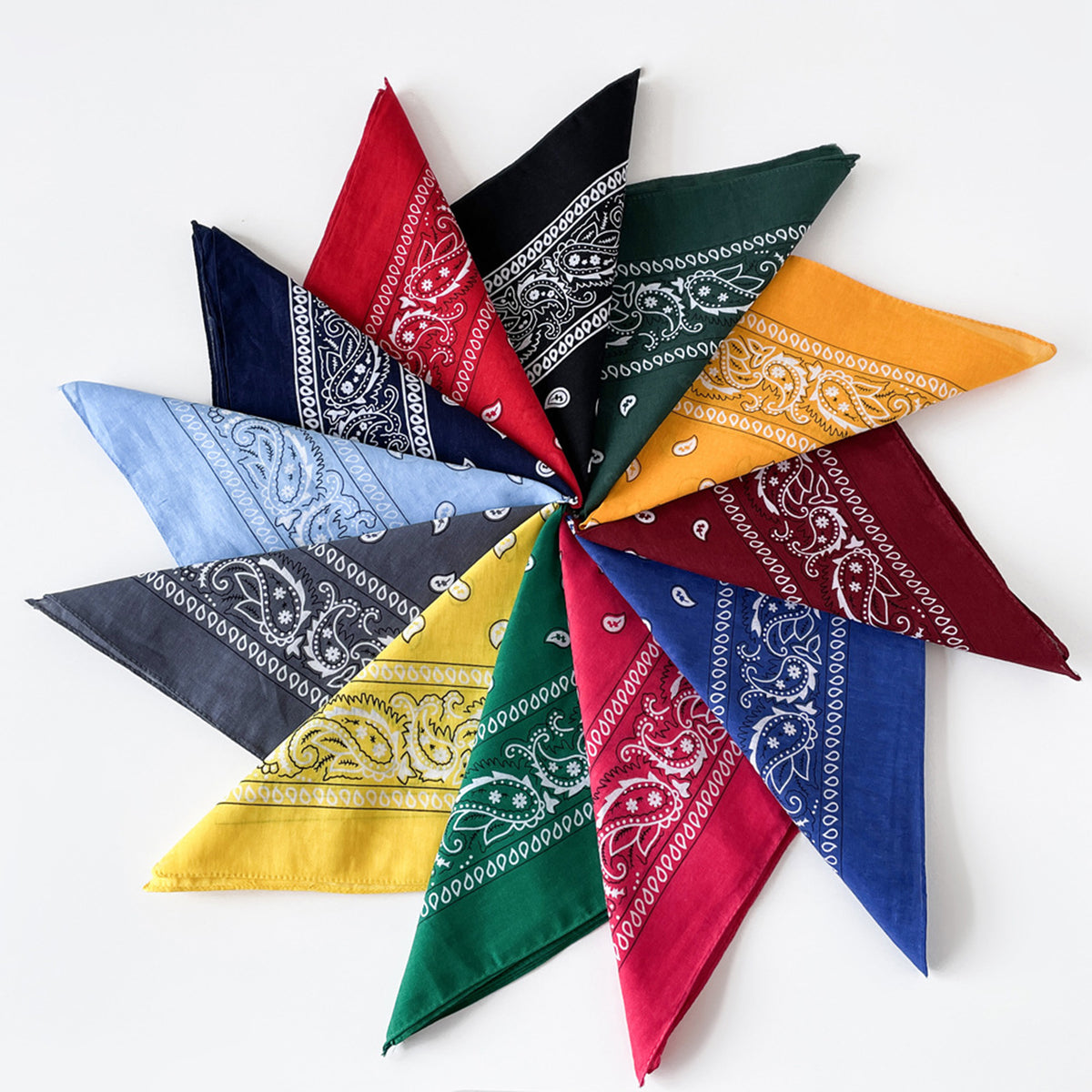 Custom 27.5" x 27.5" Cotton Square Scarf