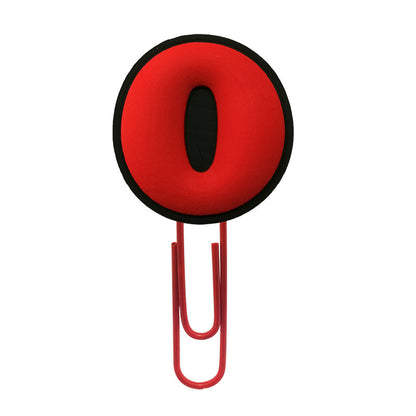 Patch Letter Series - Letter O Paper Clip
